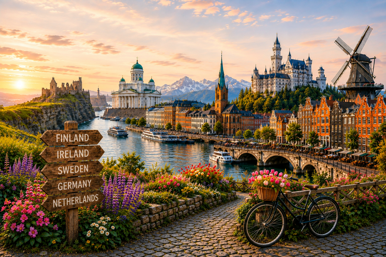 Europe study destination